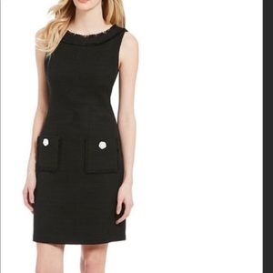 KARL LAGERFELD Tweed Little Black Dress